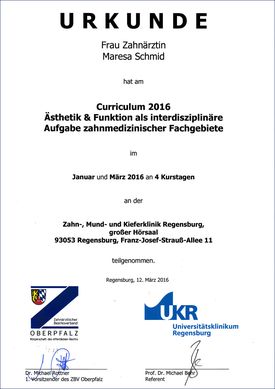 Curriculum 2016